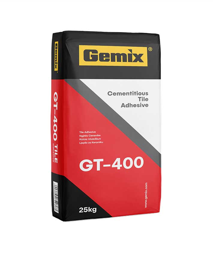 Ljepilo za pločice  GT-400 25 Kg Sivo