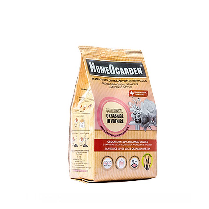 Homeogarden organsko gnojivo za ruže i ukrasno bilje 1 kg